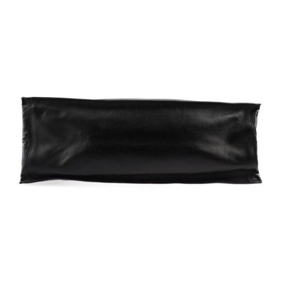 SAINT LAURENT Black Leather Tote Bag - Picture 4 of 10